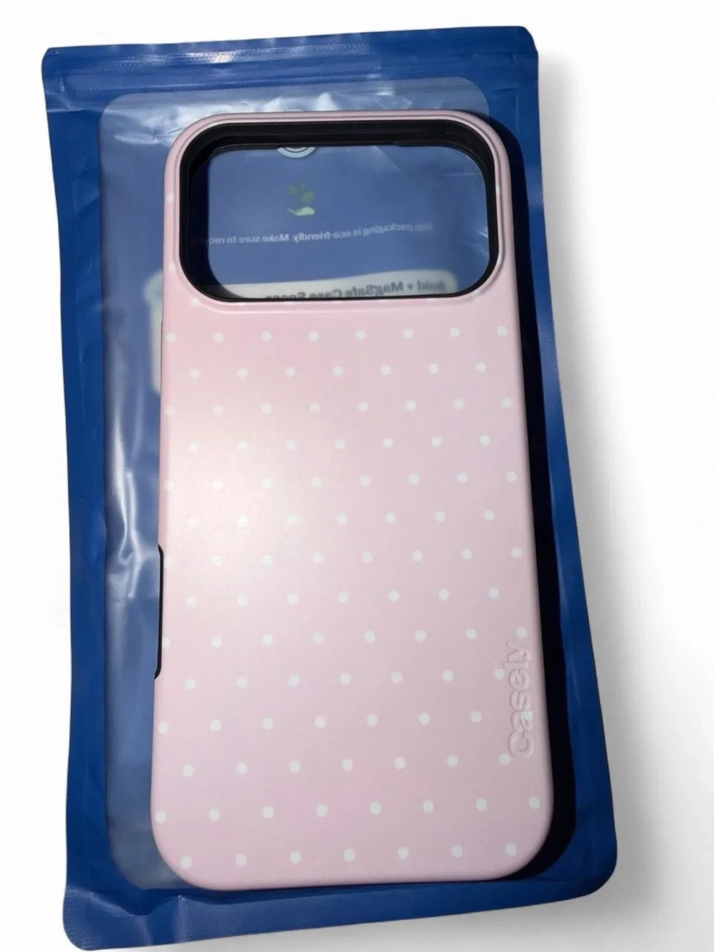 Pink Polka Dot Case 17 pro max